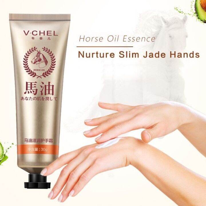 krim tangan minyak kuda horse oil hand cream repair hand foot