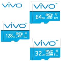 ♥ฟรีส่งอะแดปเตอร์ + การ์ดรีดเดอร์ + แท้100% เมมโมรี่การ์ดความเร็วสูง Vivo Class10 UHS-I Sdhc/sdxc Micro SD การ์ด512GB 128GB 64GB 32GB