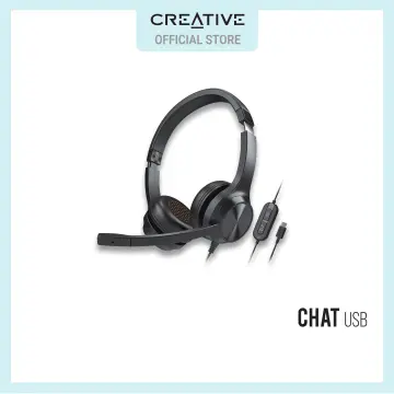 Creative headphones with mic best sale for pc