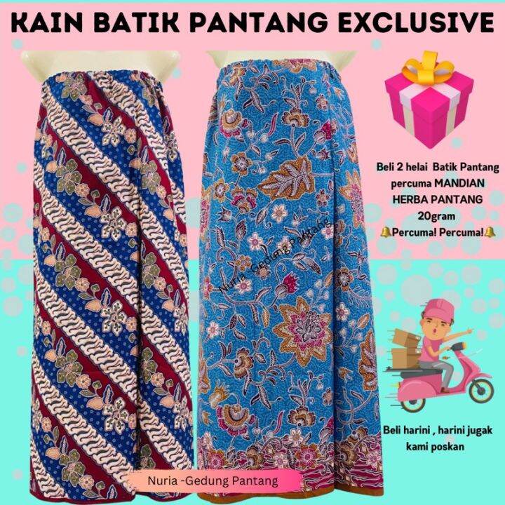 Kain Batik Pantang/Kain Pantang/Batik Pantang/ Kain Basahan/Kain