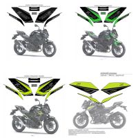 ✈۞◎ Fairing Bodywork Side Cover Sticker Rear tail Fender Sticker Decal For Kawasaki Ninja Z400 Z250 2018 2019 2020 2021 2022 2023