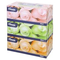 ?จัดโปร !!!? คลีเน็กซ์ ฟลอรัล กระดาษเช็ดหน้า 150 แผ่น x 3 กล่อง Kleenex Floral Facial Tissue 150 Sheets x 3 Packs