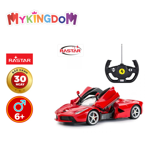 Đồ chơi rastar xe r c 1 14 ferrari laferrari có thể mở cửa màu đỏ r50100 - ảnh sản phẩm 1