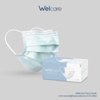 NEW !!! จัดโปรโมชั่น สินค้าใหม่ ส่งฟรี Welcare Mask หน้ากากอนามัยผู้ใหญ่ แบบกล่องบรรจุ 50 ชิ้น Cash on delivery [ FREE Delivery ]