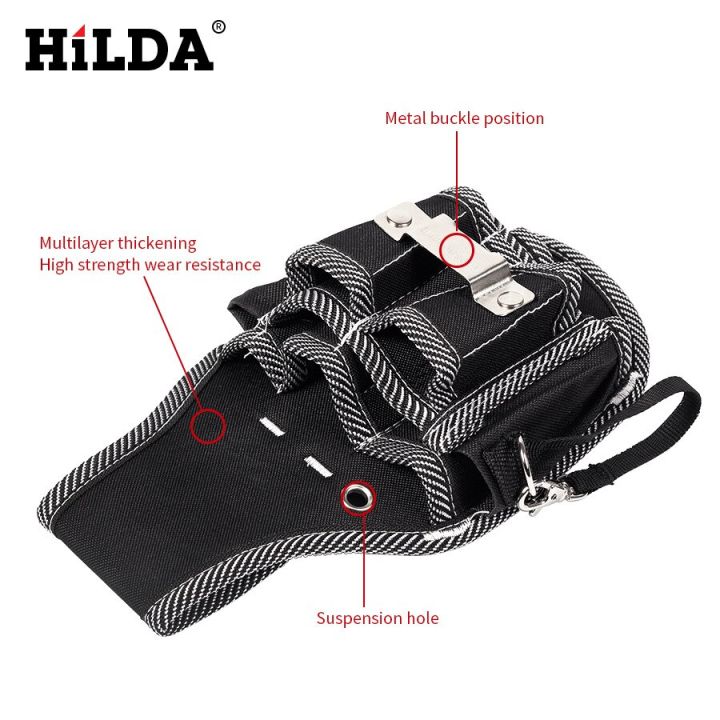hilda-toolkit-กระเป๋าที่เก็บอุปกรณ์เครื่องมือช่างไฟฟ้ากระเป๋ากระเป๋าเครื่องมือเข็มขัดแบบ-diy