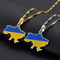 Necklace Ukraine Flags