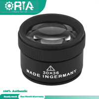 ORIA 30X Loupe แว่นขยายเครื่องประดับแว่นขยายความละเอียดสูงแว่นขยายแสงเหมาะสำหรับการดูหนังสือ,หนังสือพิมพ์,แผนที่,เอกสาร,งานฝีมือ