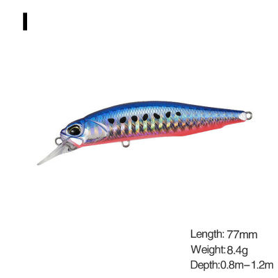 Laogeliang 7.7CM 8.4g Fishing Lure minnow wobbler rozante 77SP Long Cast Hover swaying Lure