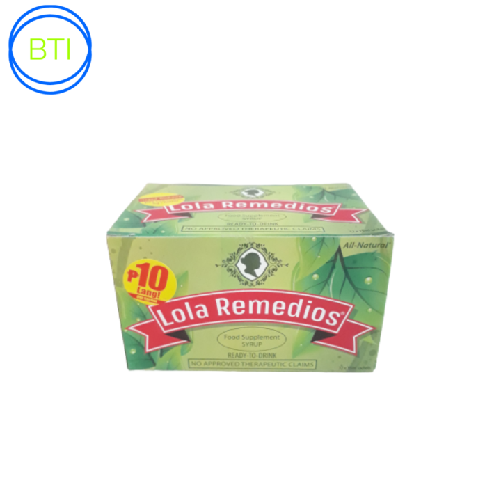 Lola Remedios Food Supplement Syrup 12 x 15mL | Lazada PH