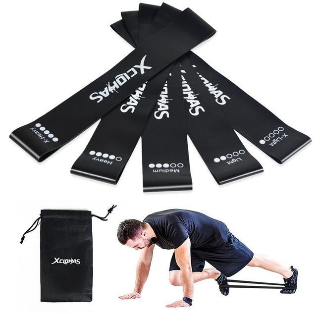 cw-lohas-4-5-level-resistance-bands-set-elastic-rubber-workout-pilates-training-accessories