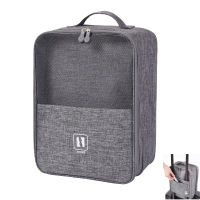 1PC Gray black cyan portable travel shoe bag waterproof storage bag fashion luggage storage bag travel shoe storage bag