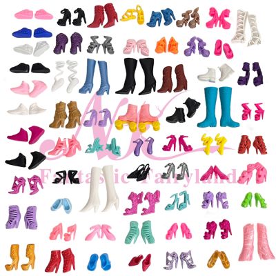 【YF】▼  Hot  Shoes Colorful Heels Fashion Hangers Accessories Baby Playhouse