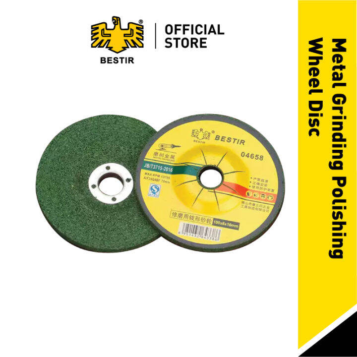 BESTIR Metal Grinding Polishing Wheel Disc Pengisaran Cakera Logam 100MM (04658) Lazada