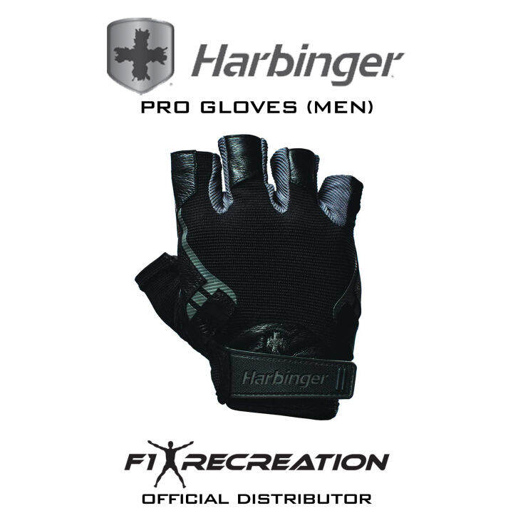 Original Harbinger Pro Weightlifting Gloves Lazada