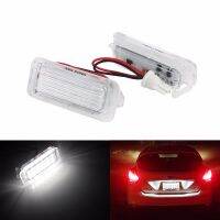 ป้ายทะเบียน2x Led สีขาวสำหรับ Ford Fiesta Mkvi 2008ca217ฟอร์ด Kuga Escape Ja8