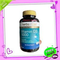 Free and Fast Delivery Herbs of Gold Vitamin D3 1000iu