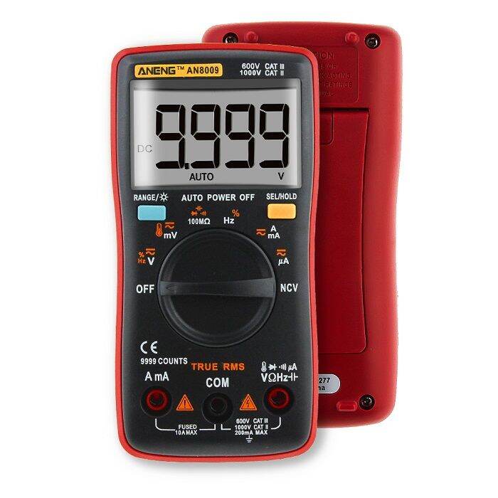 an8008-an8009-auto-range-digital-multimeter-9999-counts-with-backlight-acdc-ammeter-voltmeter-ohm-transistor-tester-multi-meter