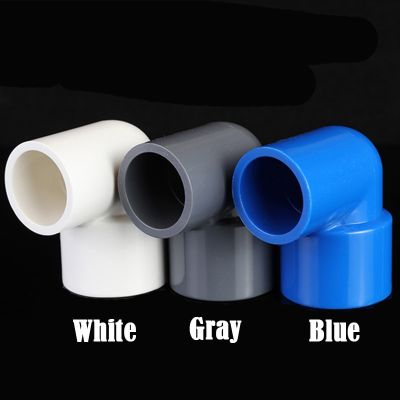 ；【‘； 2Pcs/Lot Inner Dia 20~63Mm Reducing Elbow Joints PVC Pipe Connector Aquarium Fish Tank Adapter Agricultural Irrigation Fittings