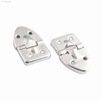 ♕▤△ Wooden Box Hinges Cabinet Hinges Metal Hinges for Wooden Jewelry Box Tool Box Suitcase Silver Hinges with Screws