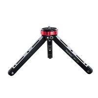 Manbily Mini Tripod MT-01 Desktop Tripod Portable Travel Desktop CNC Aluminum Tripod for Video Recording Maximum Load 80Kg