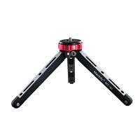 Mini Tripod MT-01 Desktop Tripod Portable Travel Desktop CNC Aluminum Tripod for Video Recording Maximum Load 80Kg