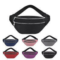 【กระเป๋าคาดเอวลำลองสำหรับผู้หญิงกันน้ำ Oxford Fanny Pack กระเป๋าสะพายข้างกระเป๋าเดินทาง Light Belt BAG Lady Sport Pack bubbles