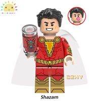 SS Shazam Freddy บล็อกตัวต่อหุ่นของเล่นขนาดเล็กชุดอิฐซูเปอร์ฮีโร่