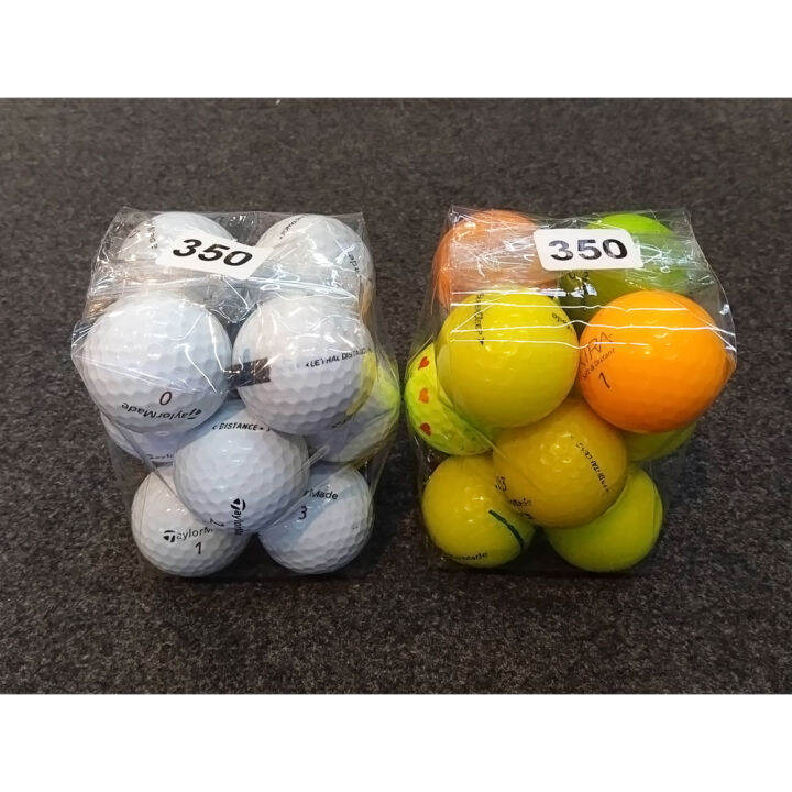 ลูกกอล์ฟ Taylormade (Second Hand Golf Balls) มือสอง เกรด C /D /Low สภาพ