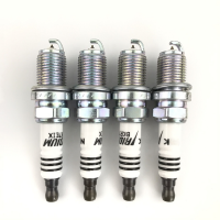 4PCS BKR7EIX 2667 Iridium Spark Plug For Polaris-Porsche BMW-Honda Volvo-Audi High Quality BKR7EIX-2667 Plugs Spark Plugs Wires