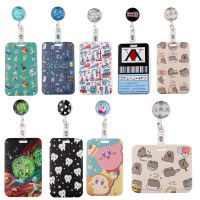 【CW】﹍▼☊  Chemistry Retractable Badges Reel Anime ID Lanyard Name Tag Card Cover Student Exhibition Business Badge Holder