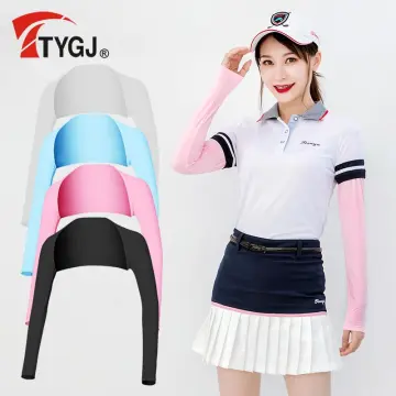 SG Summer Women UV-proof Ice Silk Tops Sunscreen Golf T-shirts