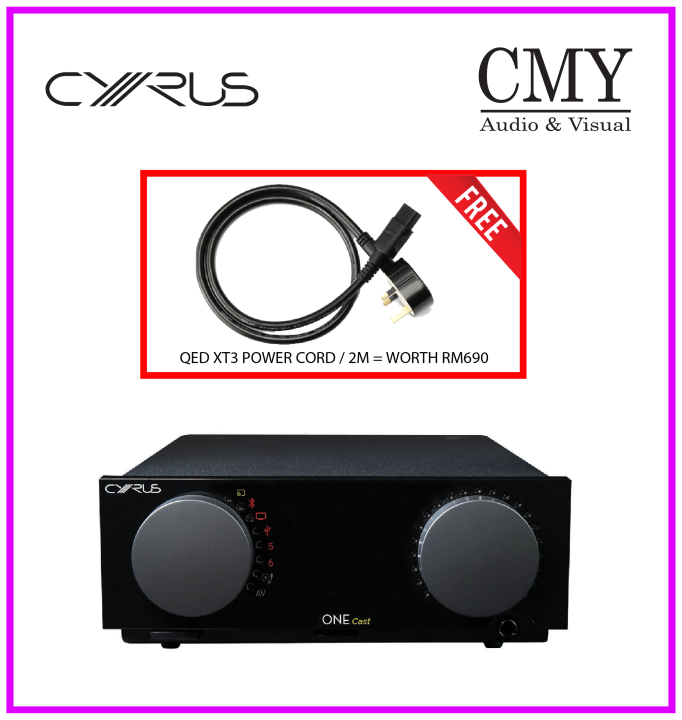 CYRUS CAST INTEGRATED AMPLIFIER WITH BLUETOOTH, USB INPUT, CHROMECAST HDMI ARC | Lazada