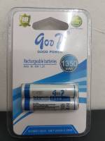 ถ่านชาร์จ GP-2700 ไซส์ AA 2700 mAh 1.2V X 4 ก้อน(White )