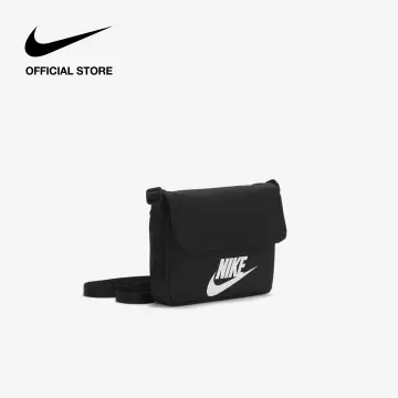 Nike Sportswear FUTURA LUXE CROSSBODY UNISEX - Across body bag -  black/white/black 