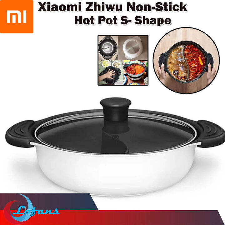 Xiaomi Zhiwu NonStick Hot Pot SShape Interlayer TwoFlavor Inductive