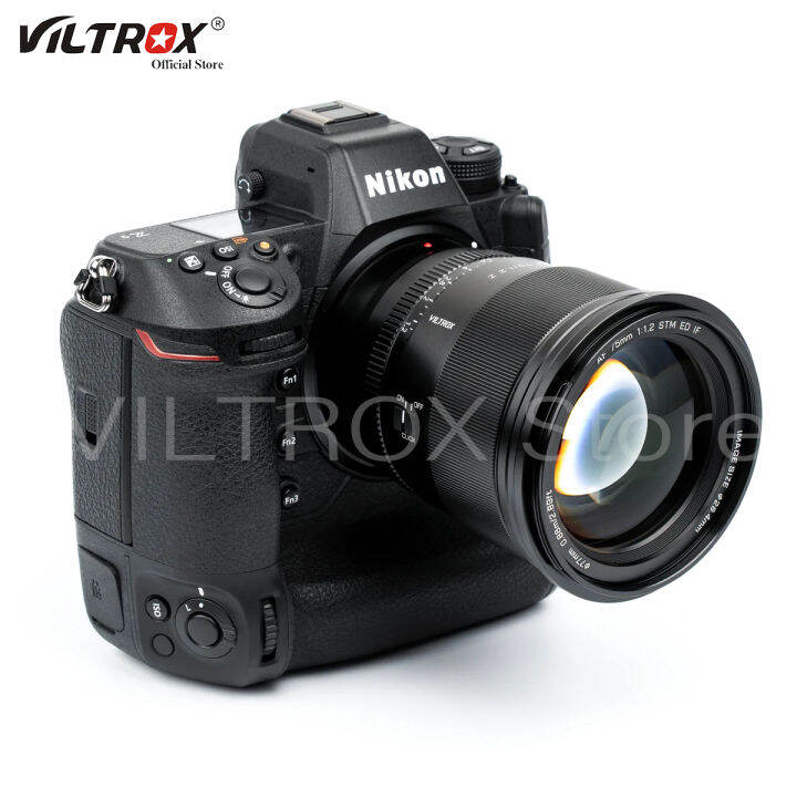 viltrox-75มม-f1-2โฟกัสอัตโนมัติขนาดใหญ่รูรับแสง-aps-c-ไพรม์เลนส์การออกแบบเลนส์สำหรับฟูจิ-xf-nikon-z-mount-sony-e-mount-micro-กล้องไมโคร