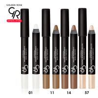 Golden Rose/ โกลเด้น โรส อายแชโดว์ เครยอน Eyeshadow Crayon Waterproof กันน้ำ 3.5 กรัม ทาเปลือกตา กลิตเตอร์