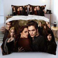 3D เครื่องนอนที่สะดวกสบายในการพิมพ์ HD Twilight Saga ปลอกหมอนหมอนอิงผ้านวมผ้าคลุมเตียงเตียงขนาดควีนไซส์คิงไซส์