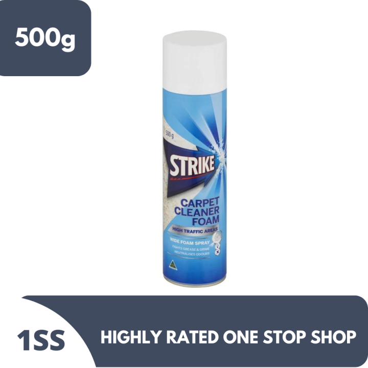 Strike Carpet Cleaner Foam 500G