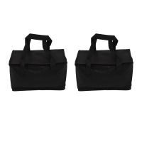 4 Pack Insulated Grocery Bag Heavy Duty Foldable Shopping Storage Zipper Tote Bag for Hot and Cold Reusable Catering