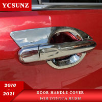 2018-2021 ABS chrome side door handle bowl parts cover protector For toyota rush 2018 2019 2020 2021