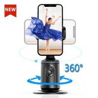 หุ่นยนต์ถ่ายภาพอัจฉริยะ,อุปกรณ์ติดตามอัตโนมัติกล้องมือถือ360ใบหน้าแท่นยึดกล้องโฮลเดอไอสำหรับวิดีโอถ่ายทอดสด Vlog