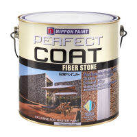 Nippon Perfectcoat Fiber Stone นิปปอน เพอร์เฟ็คซ์โค้ท ไฟเบอร์ สโตน สีเคลือบใสสูตรน้ำมันเหมาะสำหรับใช้เคลือบ พื้นหินทุกชนิด อิฐ คอนกรีต ทรายล้าง