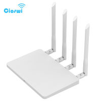 Cioswi 4G LTE Wireless WiFi Router 3G 4G Modem SIM Card Routers Dual Band 12V 1A 1200Mbps Router 32 Uers 2 LAN WE2805-A-KC