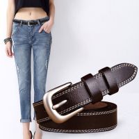 Women Belt Fashion Female Belt Women Genuine Leather Belts For Women Female Belts Pin Buckle belts Fancy Vintage for Jeans Belts