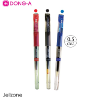 ปากกาเจลหัวเข็ม หมึกเจล ปากกา DONG-A Jell Zone ขนาด 0.5 มม. (1 ด้าม)