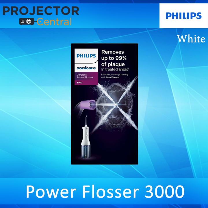 Philips Sonicare Power Flosser 3000 Cordless White/Black/Mint
