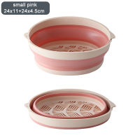 Washing Basket Kitchen Folding Drainer Storag Folding Strainer Drain Fruit Vegetable Foldable Colander Kitchen Utensil Organzier