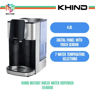 Khind Instant Boiler Water Dispenser 10 seconds - EK4000D | Lazada