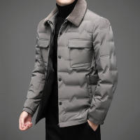 Top Grade Casual Fashion 2021 Down Coats Men Windbreaker With Fur Collar Winter Parka Jacket Designer Mens Clothing